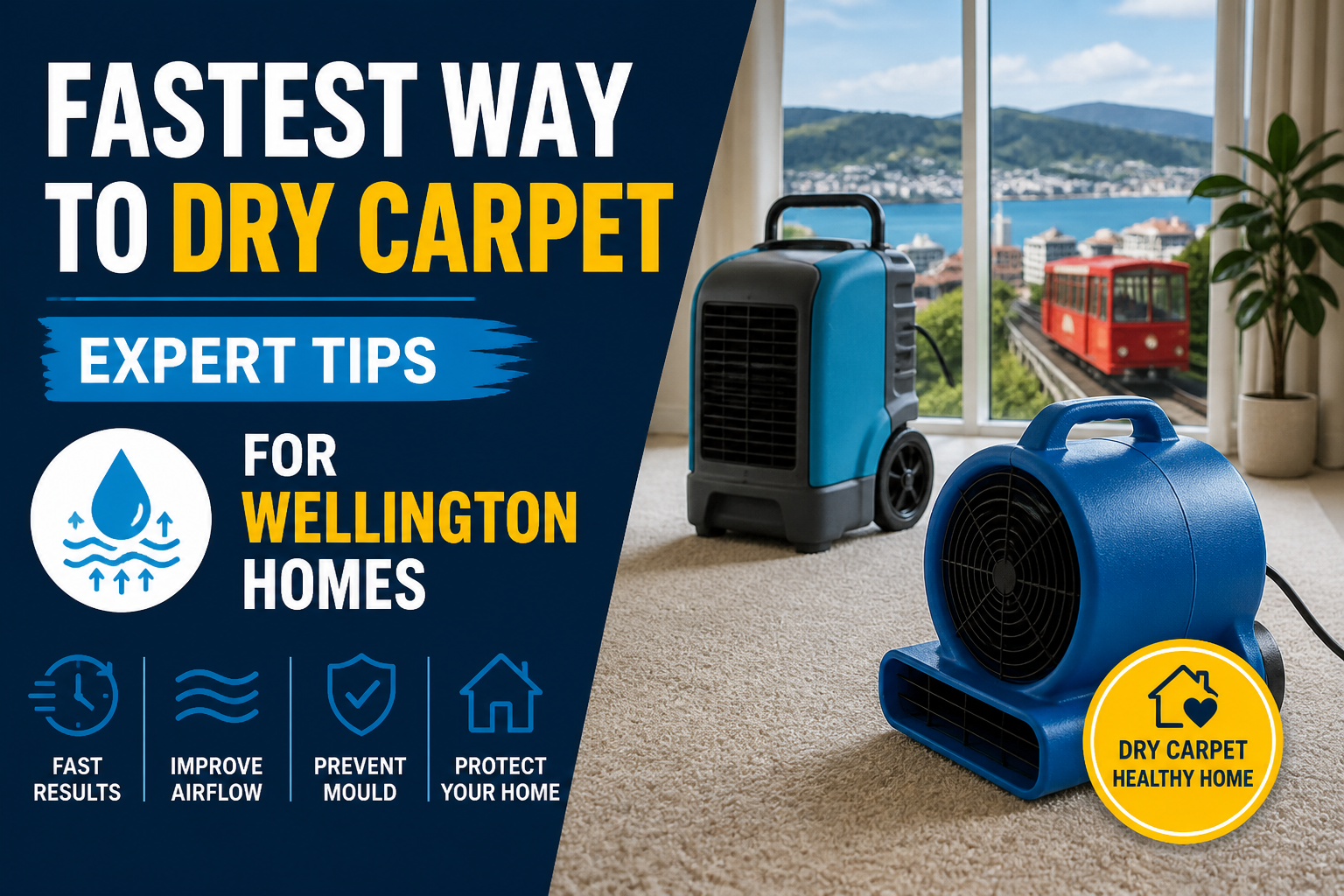 Fastest Way to Dry Carpet
